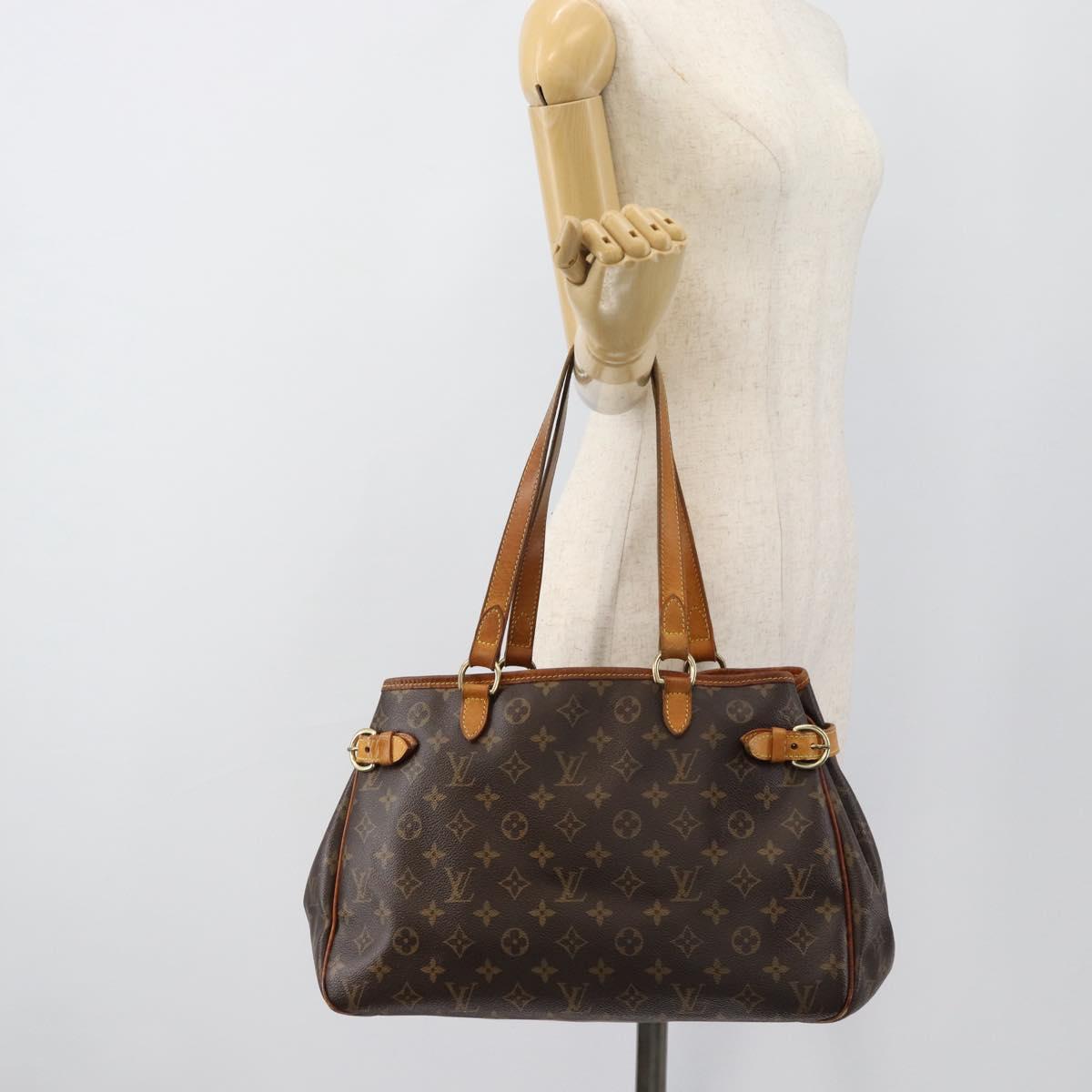 LOUIS VUITTON Monogram Batignolles Horizontal Tote Bag M51154 LV Auth 188407