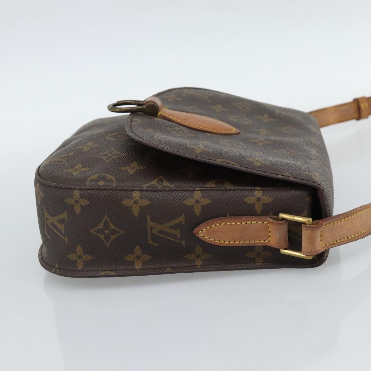 LOUIS VUITTON Monogram Saint Cloud GM Shoulder Bag M51242 LV Auth 188412