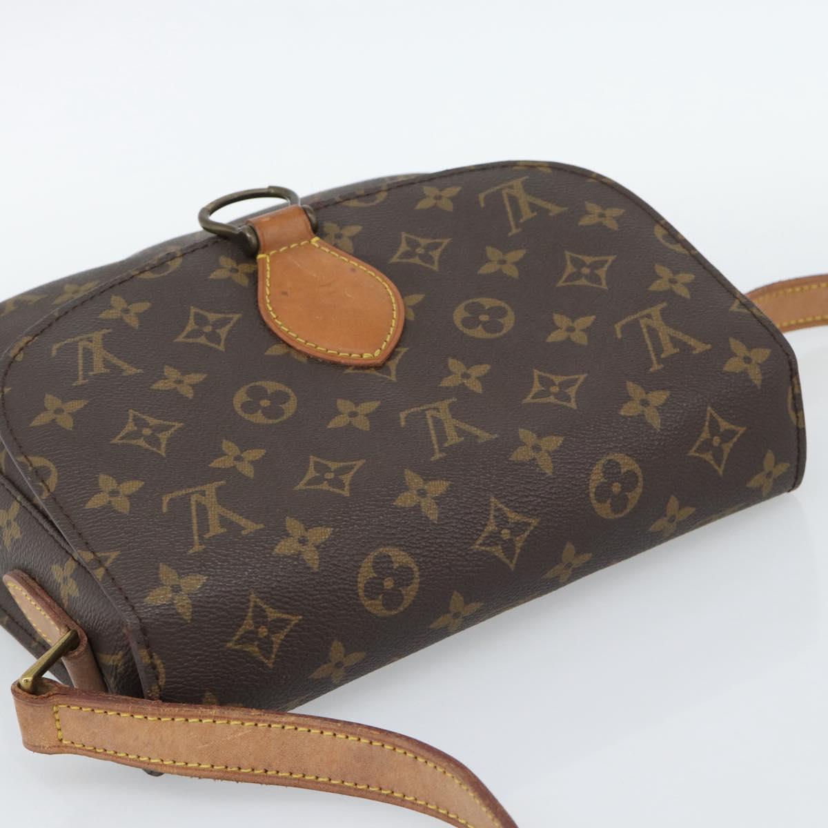 LOUIS VUITTON Monogram Saint Cloud GM Shoulder Bag M51242 LV Auth 188412