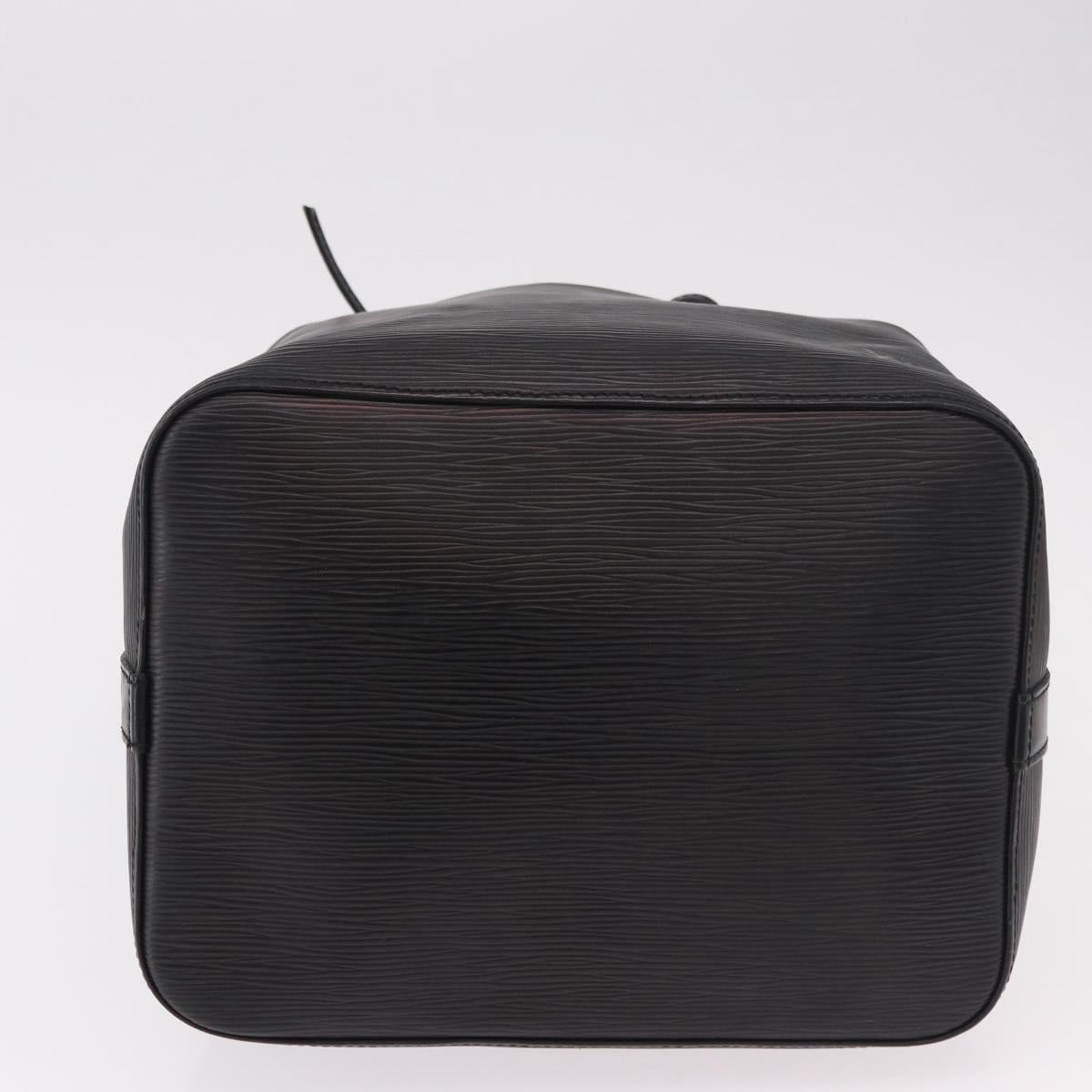 LOUIS VUITTON Epi Petit Noe Shoulder Bag Black M44102 LV Auth 188413SAV