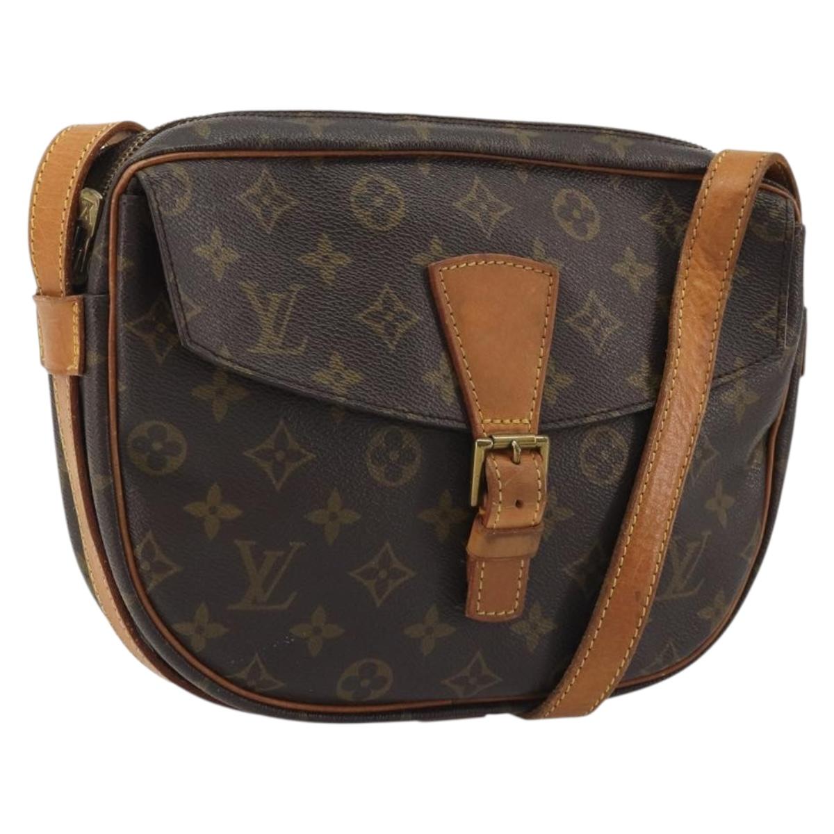 LOUIS VUITTON Monogram Jeune Fille GM Shoulder Bag M51225 LV Auth 188419