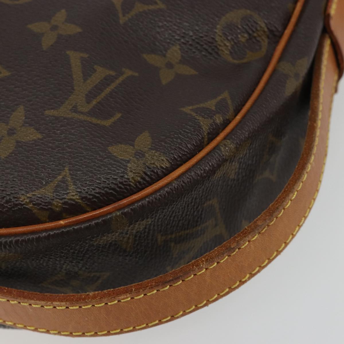 LOUIS VUITTON Monogram Jeune Fille GM Shoulder Bag M51225 LV Auth 188419