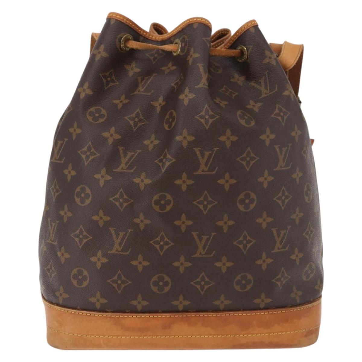 LOUIS VUITTON Monogram Noe Shoulder Bag M42224 LV Auth 188420A