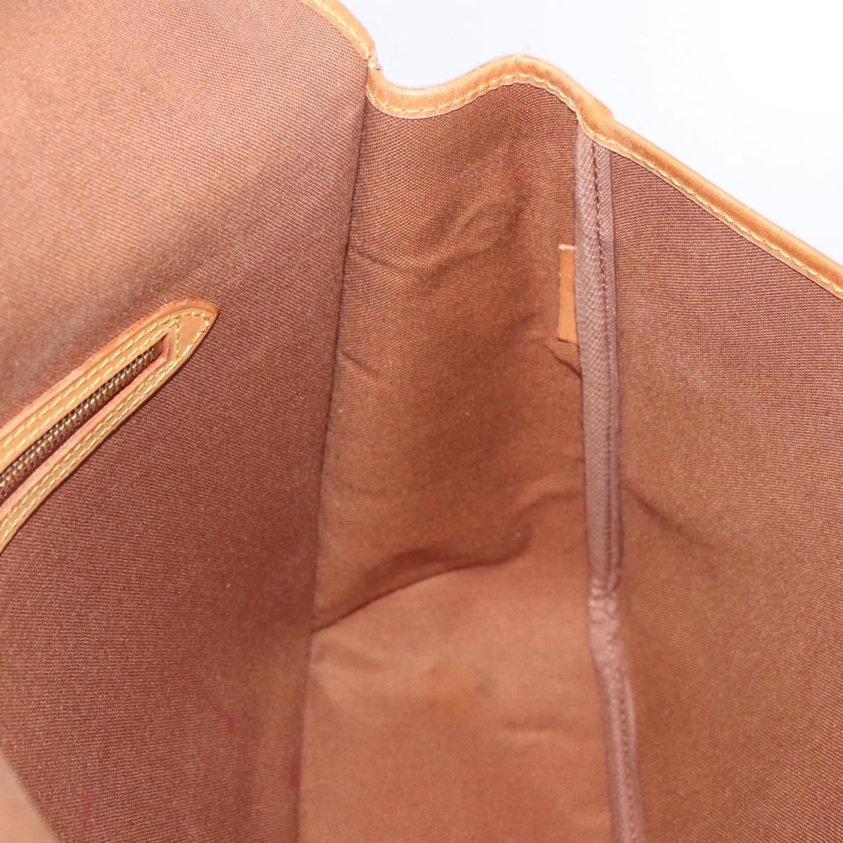 LOUIS VUITTON Monogram Gibeciere GM Shoulder Bag M42246 LV Auth 188421