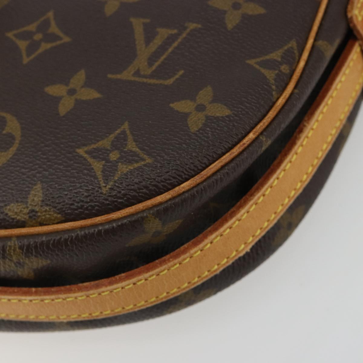 LOUIS VUITTON Monogram Jeune Fille MM Shoulder Bag M51226 LV Auth 188422