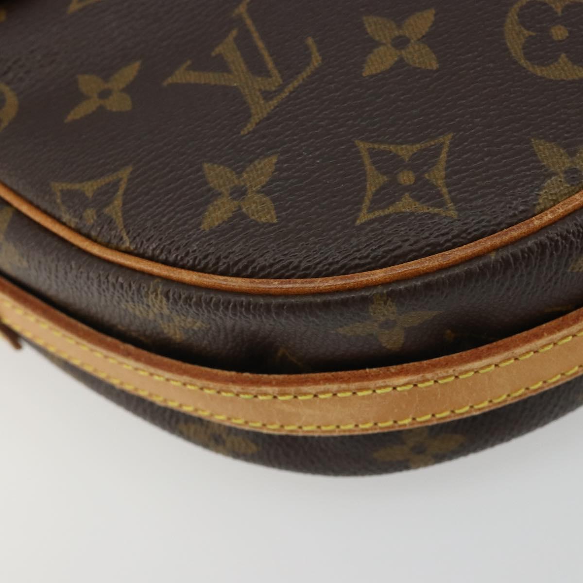 LOUIS VUITTON Monogram Jeune Fille MM Shoulder Bag M51226 LV Auth 188422