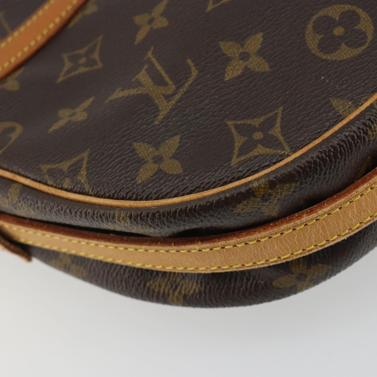 LOUIS VUITTON Monogram Jeune Fille MM Shoulder Bag M51226 LV Auth 188422