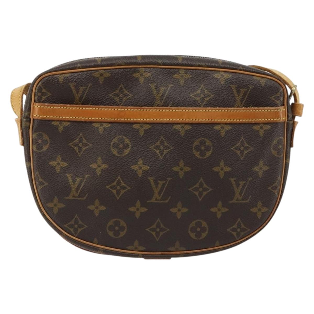 LOUIS VUITTON Monogram Jeune Fille MM Shoulder Bag M51226 LV Auth 188422