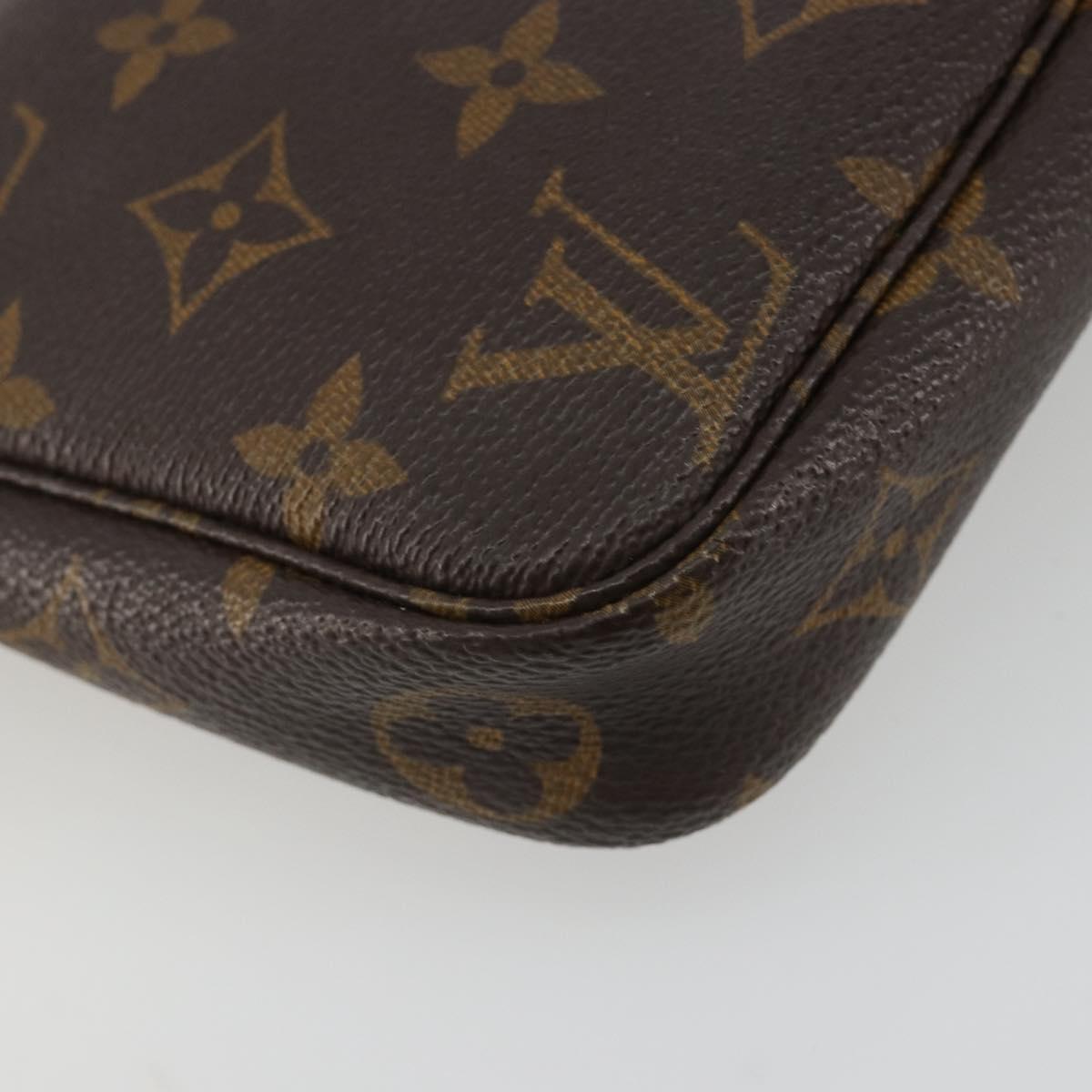 LOUIS VUITTON Monogram Pochette Accessoires Accessory Pouch M51980 Auth 188425