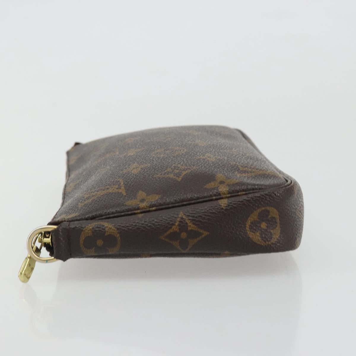 LOUIS VUITTON Monogram Pochette Accessoires Accessory Pouch M51980 Auth 188425
