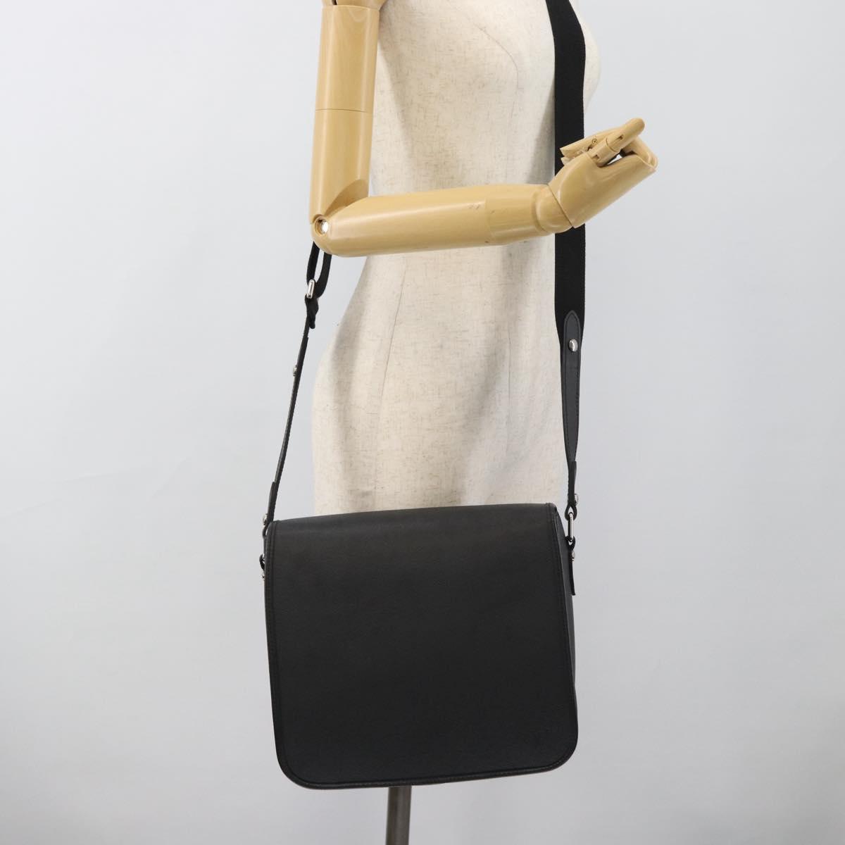 LOUIS VUITTON Taiga Andrei Shoulder Bag Ardoise M32482 LV Auth 188427V