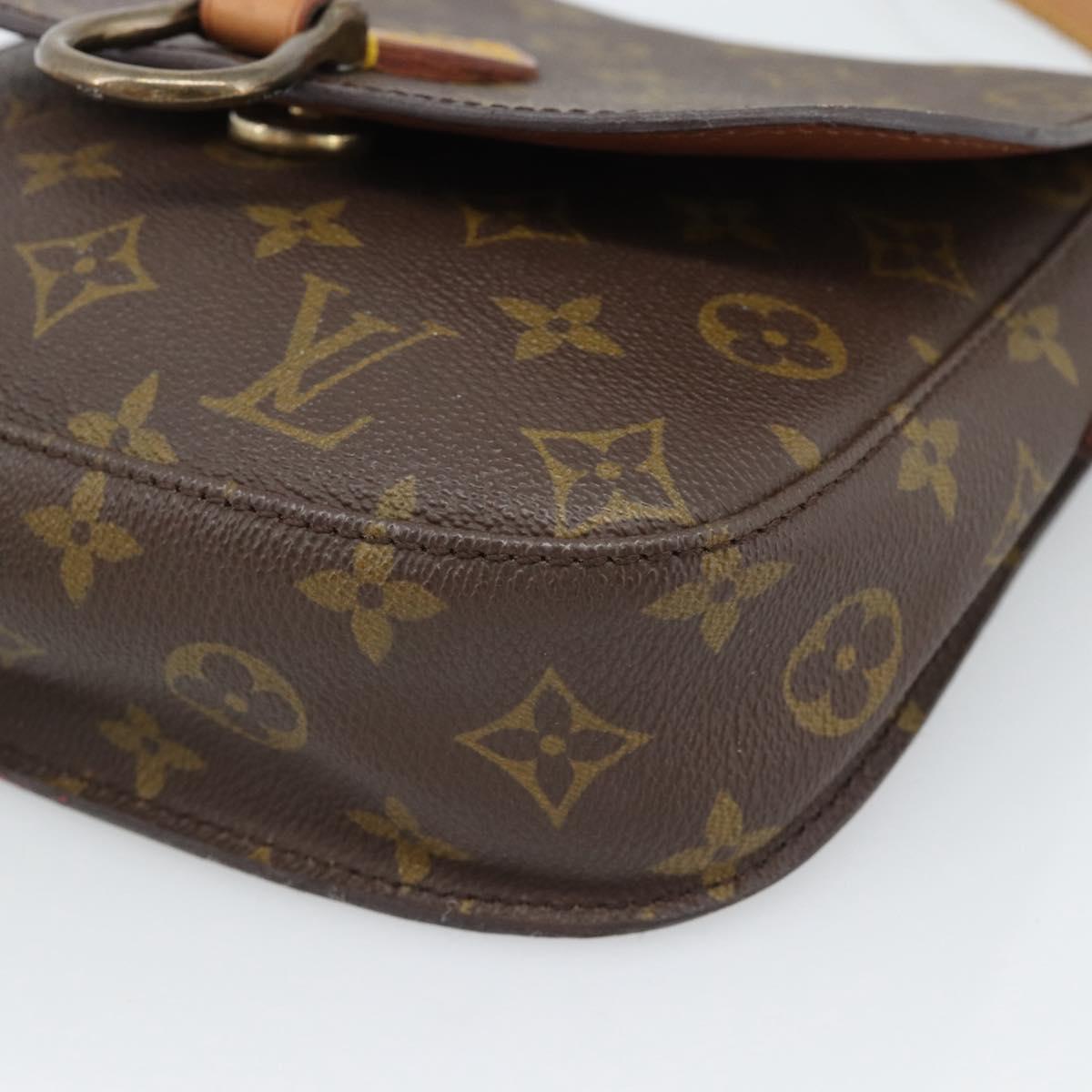 LOUIS VUITTON Monogram Saint Cloud MM Shoulder Bag M51243 LV Auth 188428