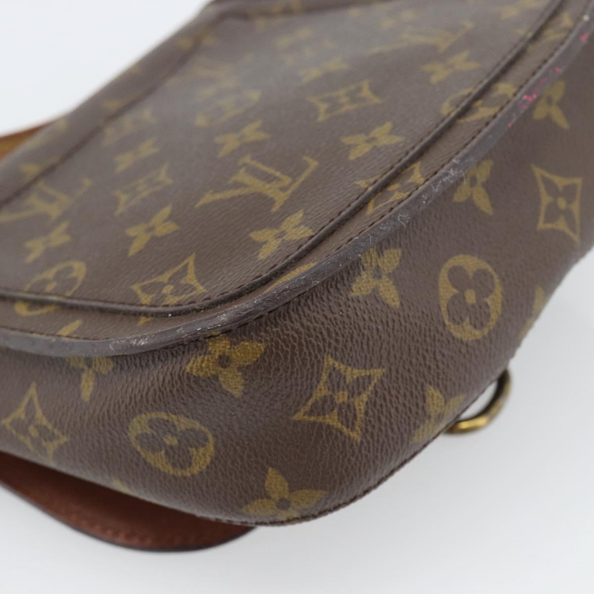 LOUIS VUITTON Monogram Saint Cloud MM Shoulder Bag M51243 LV Auth 188428