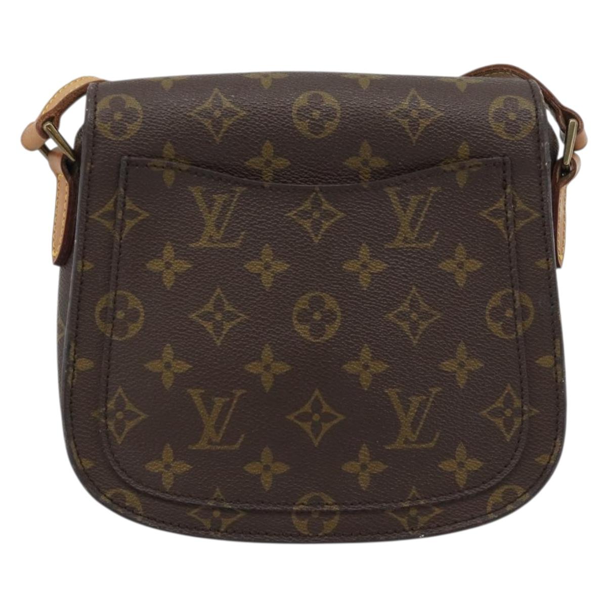 LOUIS VUITTON Monogram Saint Cloud MM Shoulder Bag M51243 LV Auth 188428