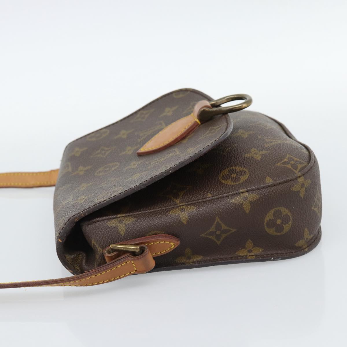 LOUIS VUITTON Monogram Saint Cloud MM Shoulder Bag M51243 LV Auth 188428