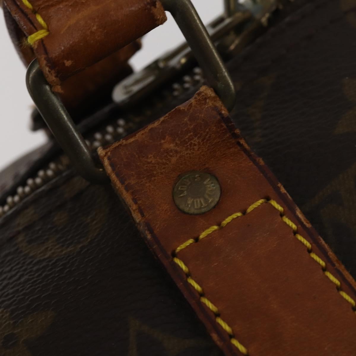 LOUIS VUITTON Monogram Keepall 45 Boston Bag M41428 LV Auth 188431