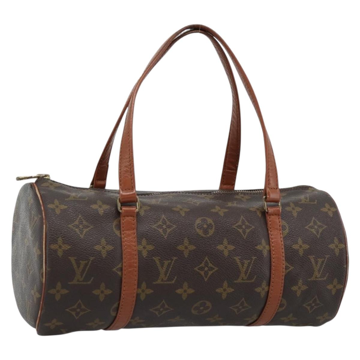 LOUIS VUITTON Monogram Papillon 30 Hand Bag M51385 LV Auth 188454A