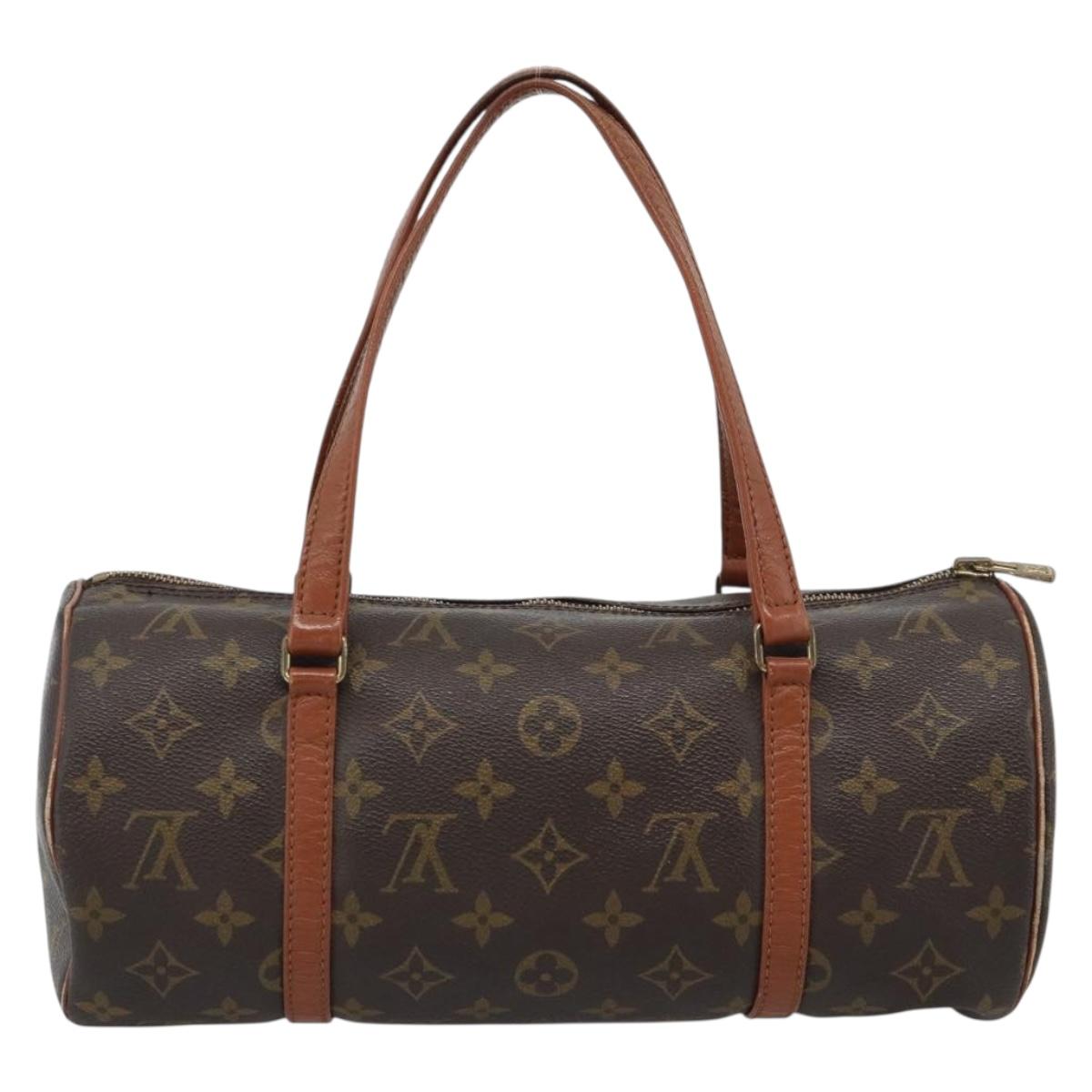 LOUIS VUITTON Monogram Papillon 30 Hand Bag M51385 LV Auth 188454A