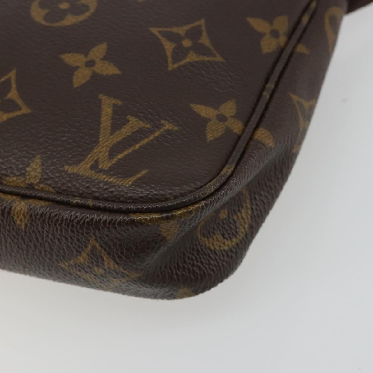 LOUIS VUITTON Monogram Pochette Accessoires Pouch M51980 Auth 188456SAV