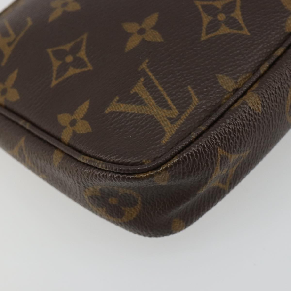 LOUIS VUITTON Monogram Pochette Accessoires Pouch M51980 Auth 188456SAV