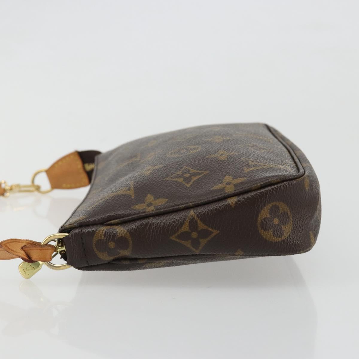 LOUIS VUITTON Monogram Pochette Accessoires Pouch M51980 Auth 188456SAV