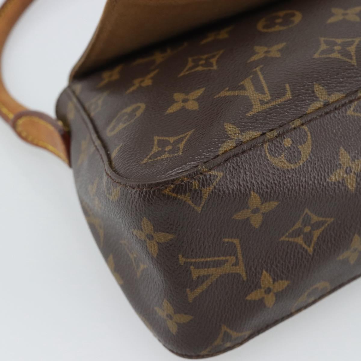 LOUIS VUITTON Monogram Mini Looping Shoulder Bag M51147 LV Auth 188475A