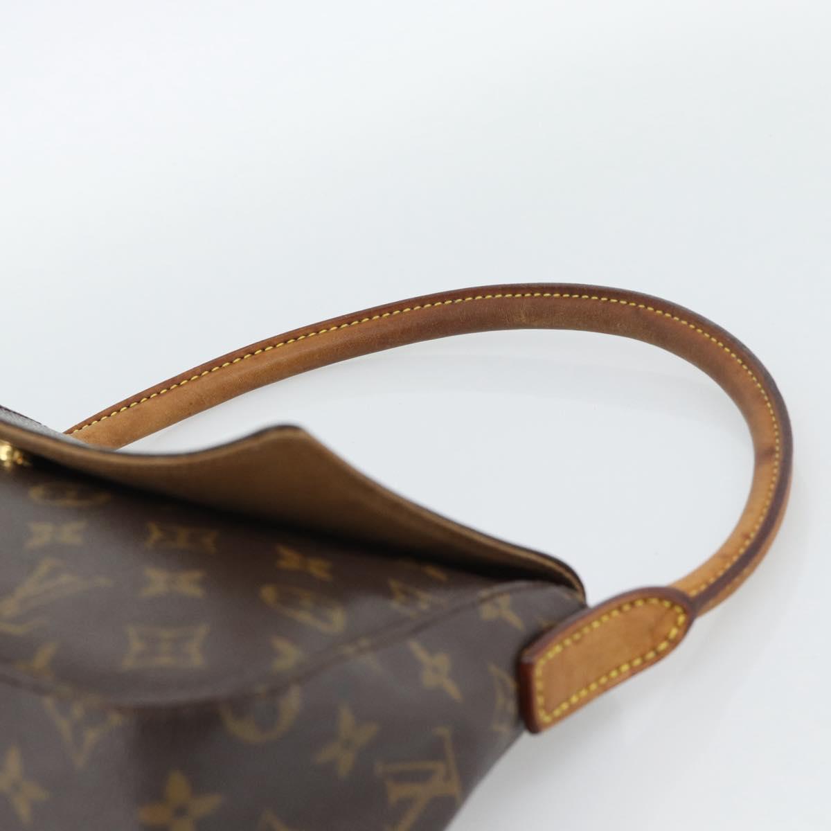 LOUIS VUITTON Monogram Mini Looping Shoulder Bag M51147 LV Auth 188475A