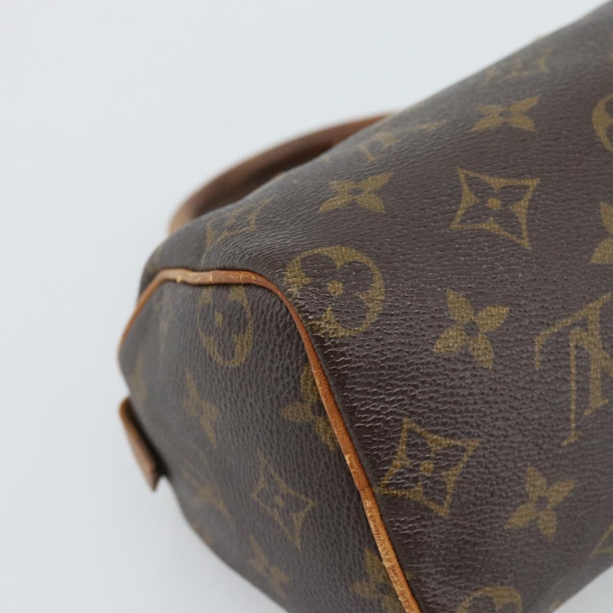 LOUIS VUITTON Monogram Mini Speedy Bandouliere Japon 88 Bag M99014 Auth 188480