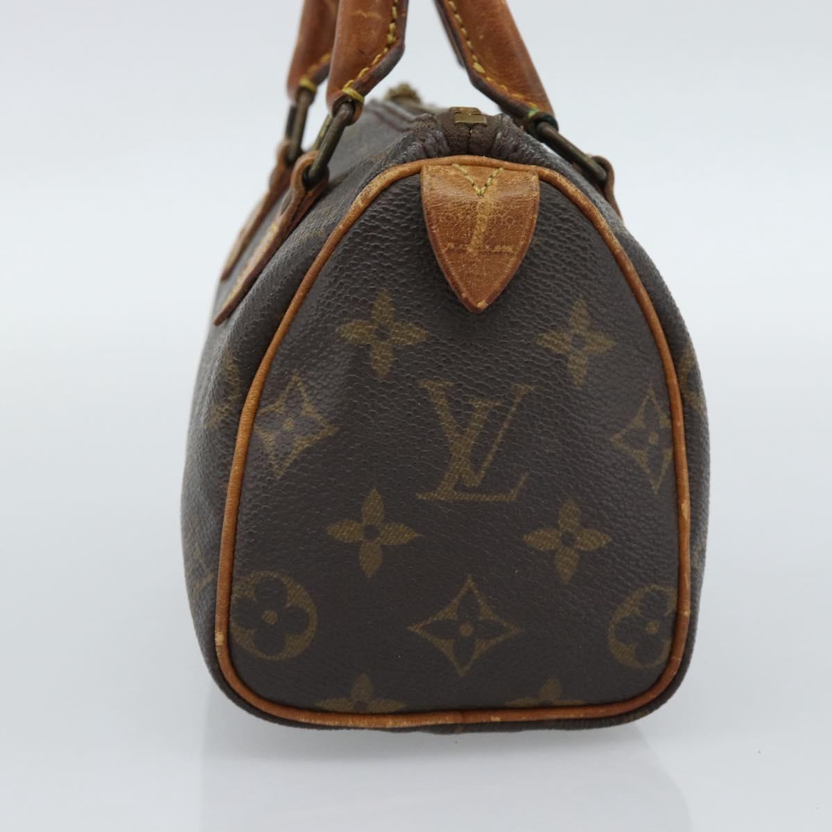 LOUIS VUITTON Monogram Mini Speedy Bandouliere Japon 88 Bag M99014 Auth 188480