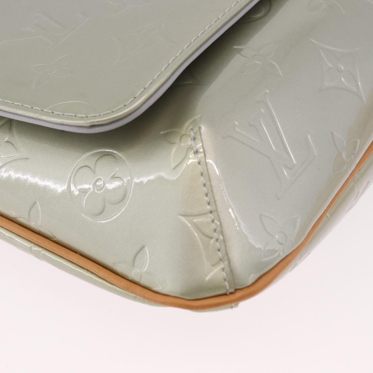 LOUIS VUITTON Monogram Vernis Thompson Street Bag Gris M91008 LV Auth 188483V