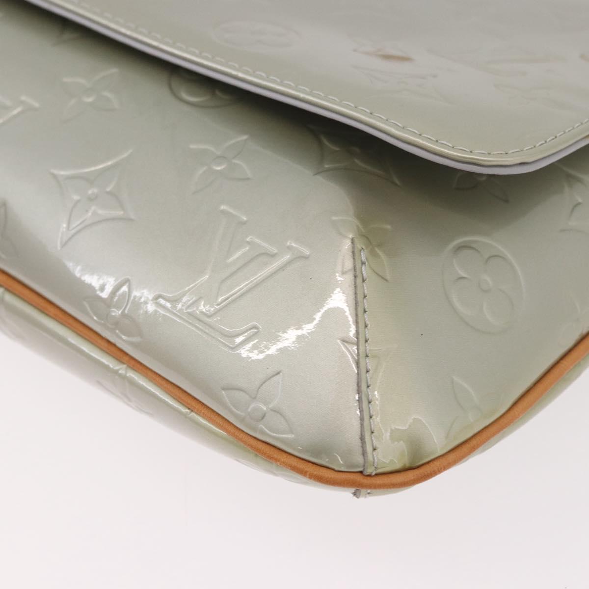 LOUIS VUITTON Monogram Vernis Thompson Street Bag Gris M91008 LV Auth 188483V