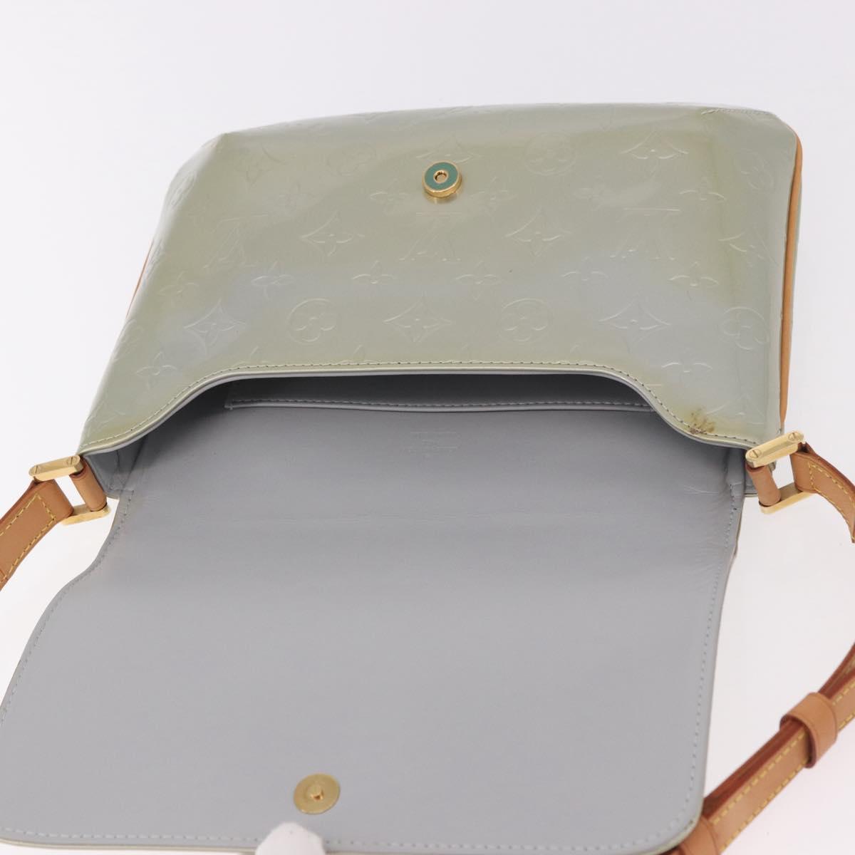 LOUIS VUITTON Monogram Vernis Thompson Street Bag Gris M91008 LV Auth 188483V