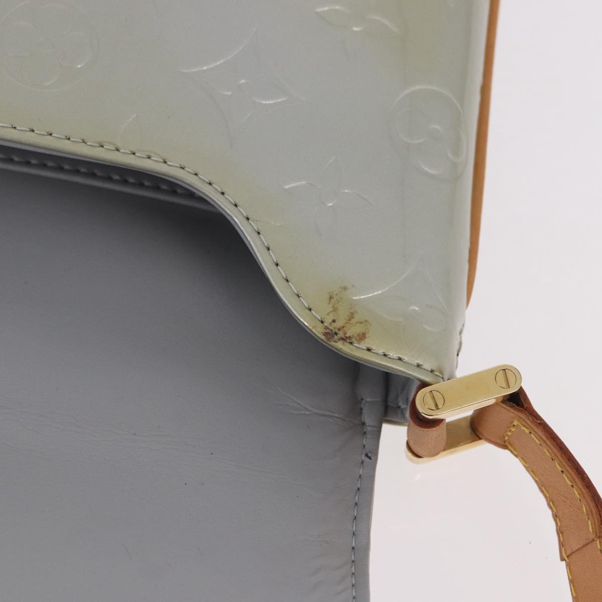 LOUIS VUITTON Monogram Vernis Thompson Street Bag Gris M91008 LV Auth 188483V
