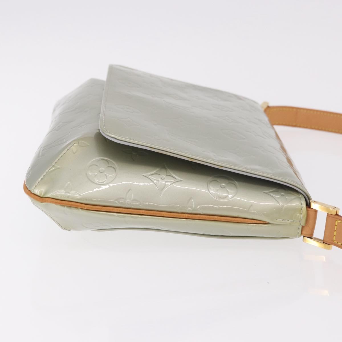 LOUIS VUITTON Monogram Vernis Thompson Street Bag Gris M91008 LV Auth 188483V