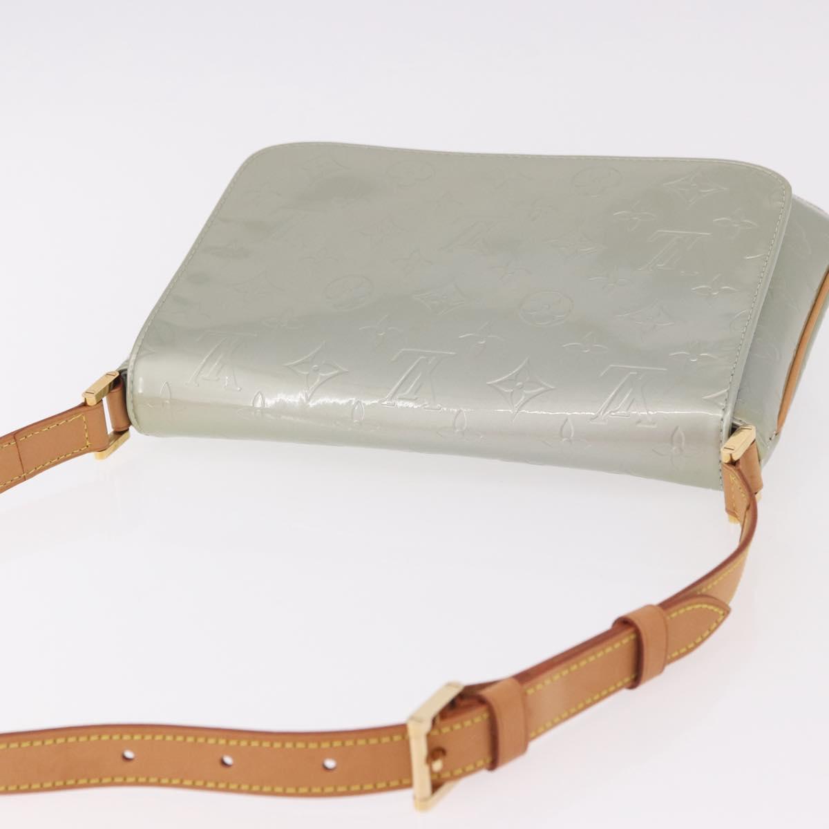 LOUIS VUITTON Monogram Vernis Thompson Street Bag Gris M91008 LV Auth 188483V