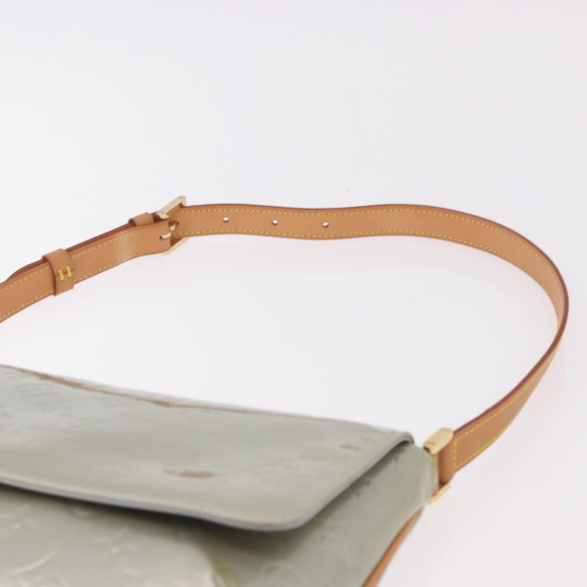 LOUIS VUITTON Monogram Vernis Thompson Street Bag Gris M91008 LV Auth 188483V