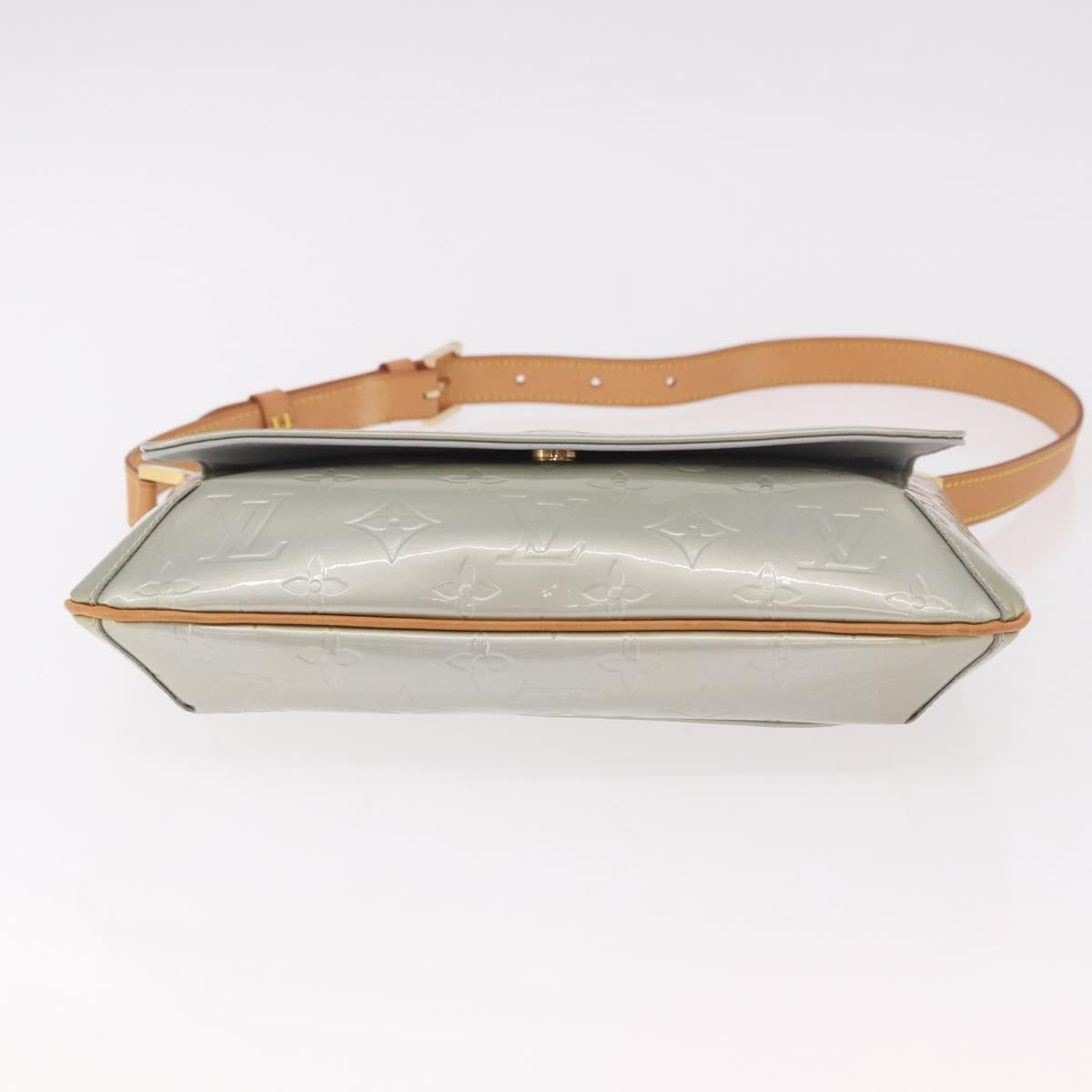 LOUIS VUITTON Monogram Vernis Thompson Street Bag Gris M91008 LV Auth 188483V