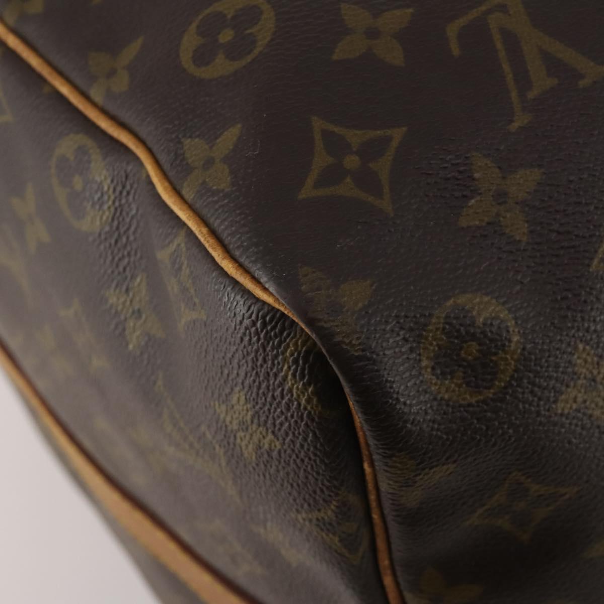 LOUIS VUITTON Monogram Keepall Bandouliere 60 Boston Bag M41412 LV Auth 188487