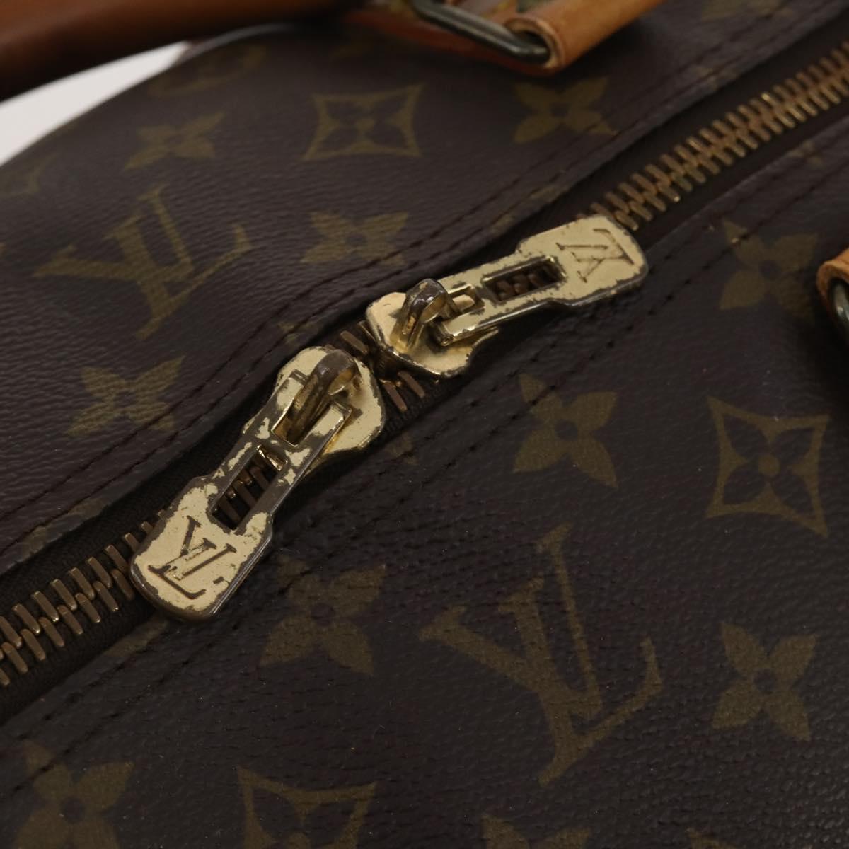 LOUIS VUITTON Monogram Keepall Bandouliere 60 Boston Bag M41412 LV Auth 188487