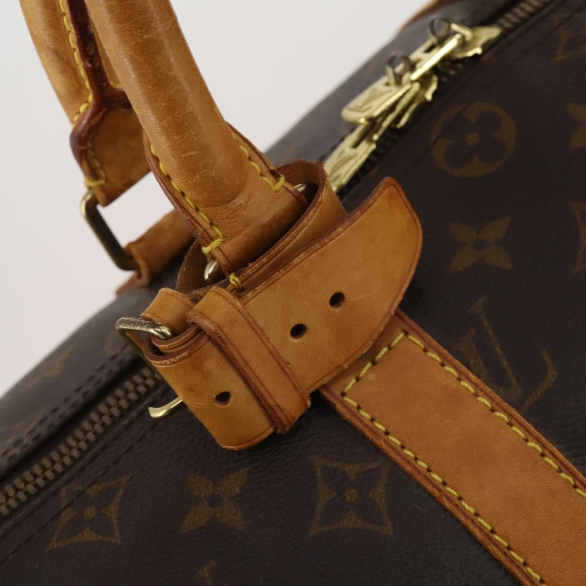 LOUIS VUITTON Monogram Keepall Bandouliere 45 Boston Bag M41418 LV Auth 188489