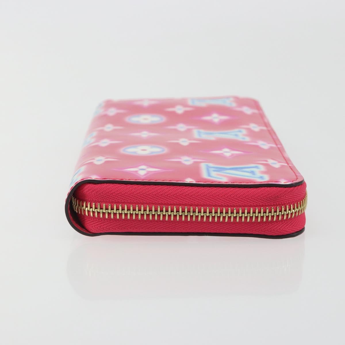 LOUIS VUITTON Vernis Zippy Long Wallet Valentine's Day 2022 M81154 Auth 188500M