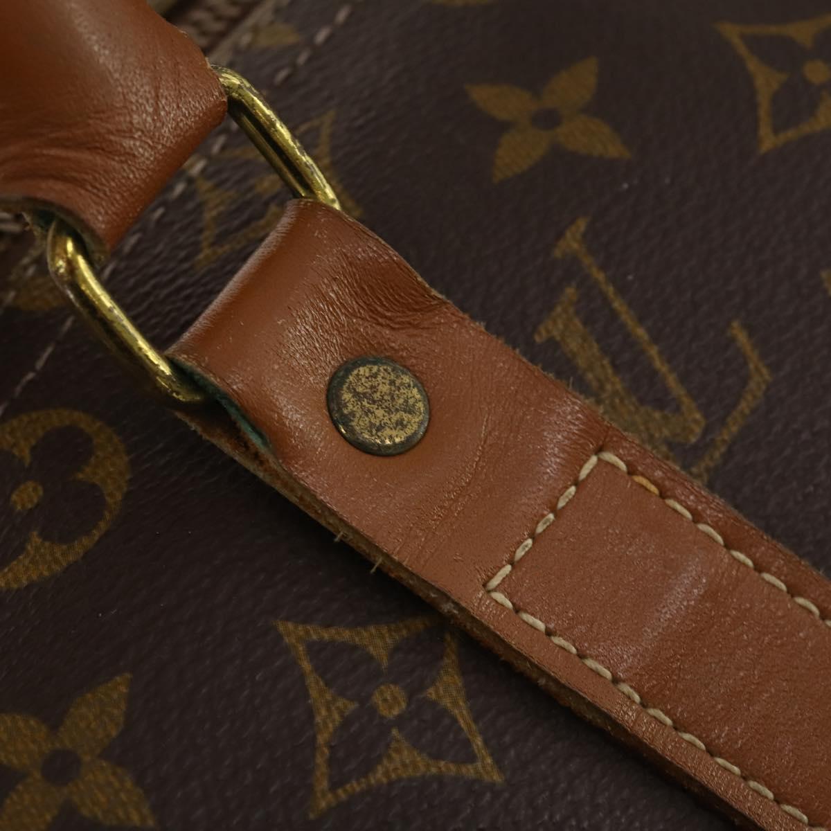 LOUIS VUITTON Monogram Keepall 50 Boston Bag M41426 LV Auth 188505