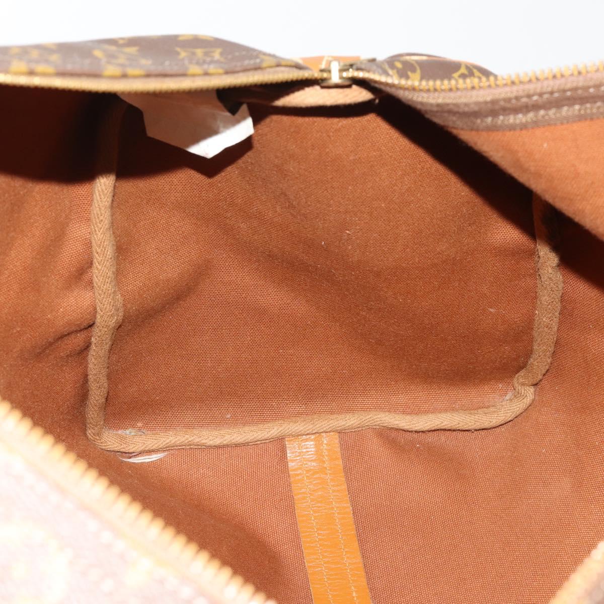 LOUIS VUITTON Monogram Keepall 50 Boston Bag M41426 LV Auth 188505