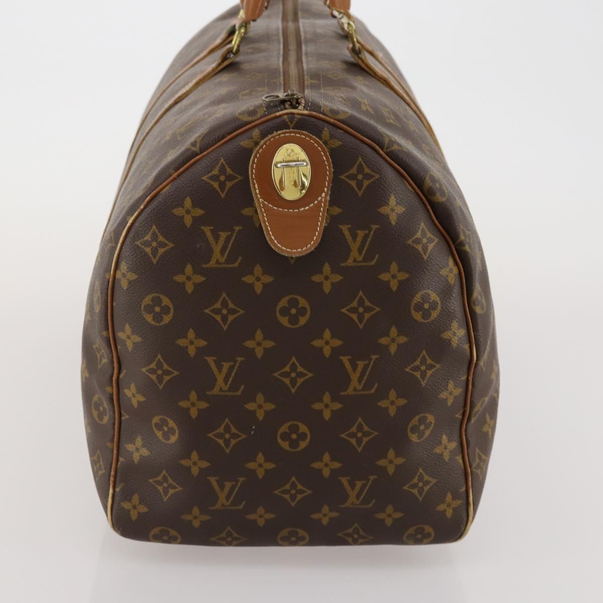 LOUIS VUITTON Monogram Keepall 50 Boston Bag M41426 LV Auth 188505