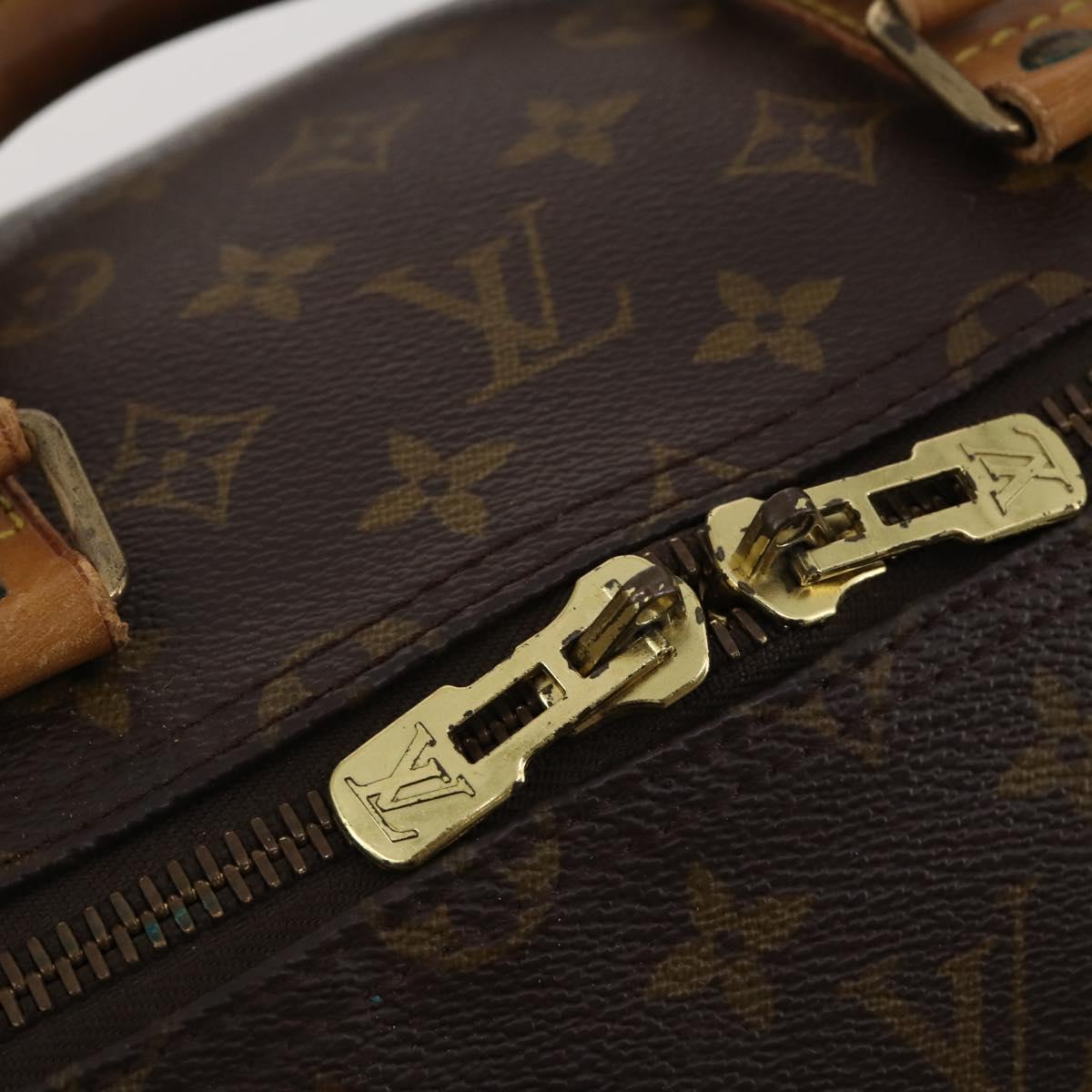 LOUIS VUITTON Monogram Keepall 55 Boston Bag M41424 LV Auth 188507