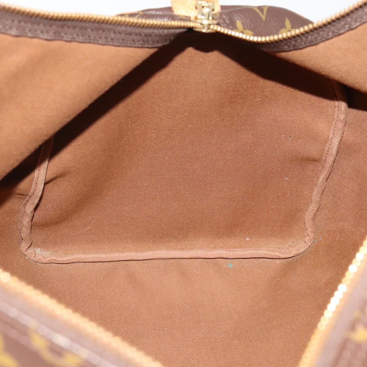 LOUIS VUITTON Monogram Keepall 55 Boston Bag M41424 LV Auth 188507