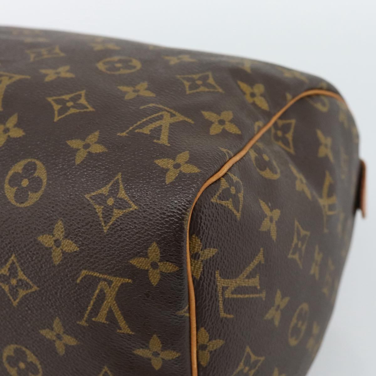 LOUIS VUITTON Monogram Speedy 30 Hand Bag M41526 LV Auth 188509A