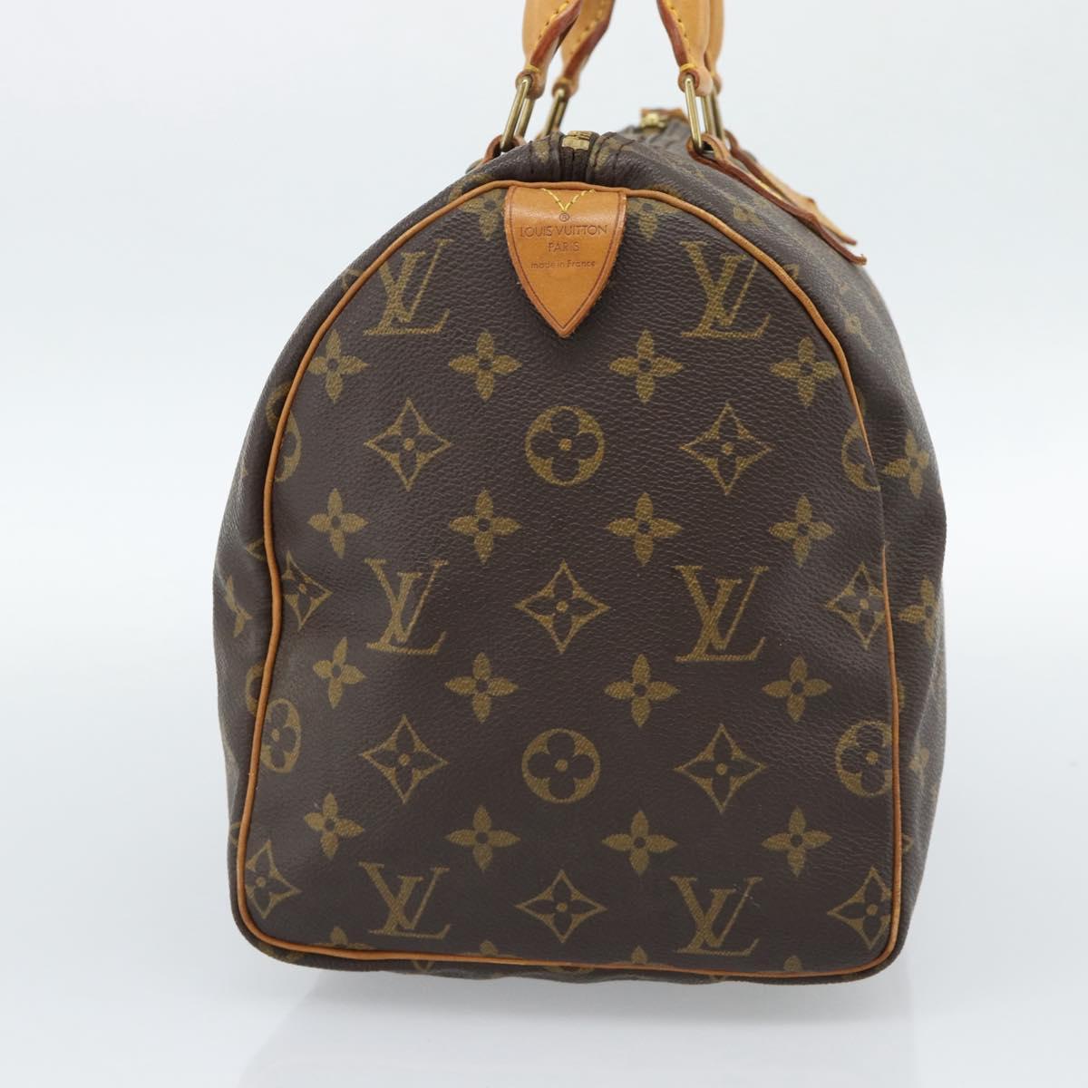 LOUIS VUITTON Monogram Speedy 30 Hand Bag M41526 LV Auth 188509A