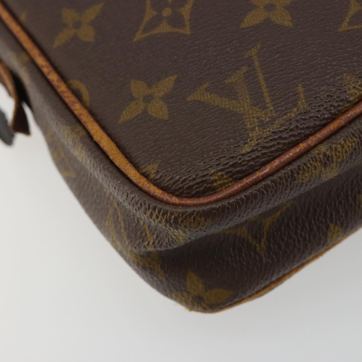 LOUIS VUITTON Monogram Danube Shoulder Bag Vintage M45266 LV Auth 188511
