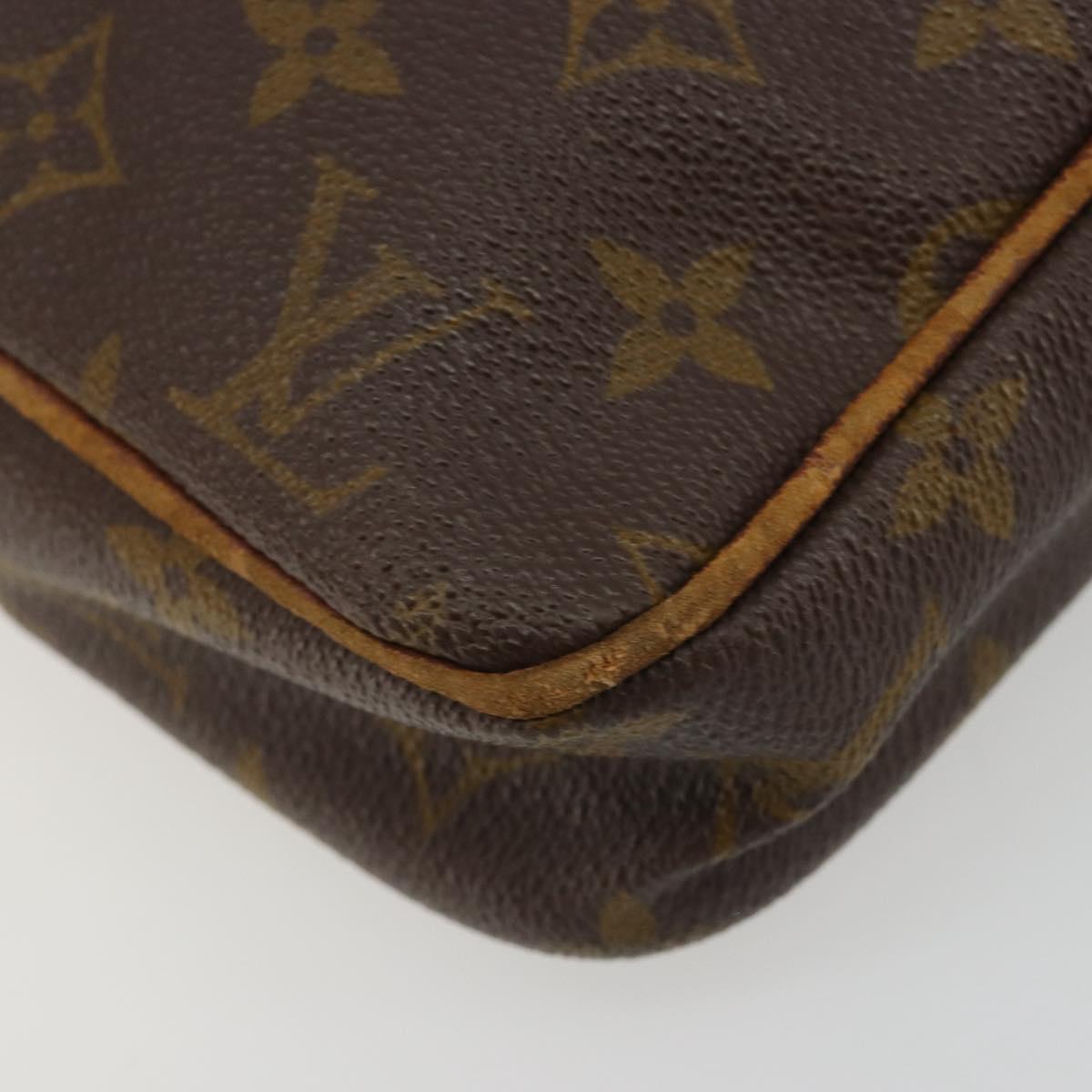 LOUIS VUITTON Monogram Danube Shoulder Bag Vintage M45266 LV Auth 188511